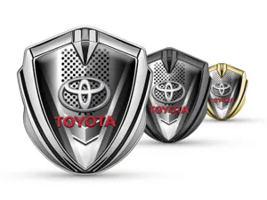 Toyota Bombé Emblème Badge Moderne Haut Gamme Look